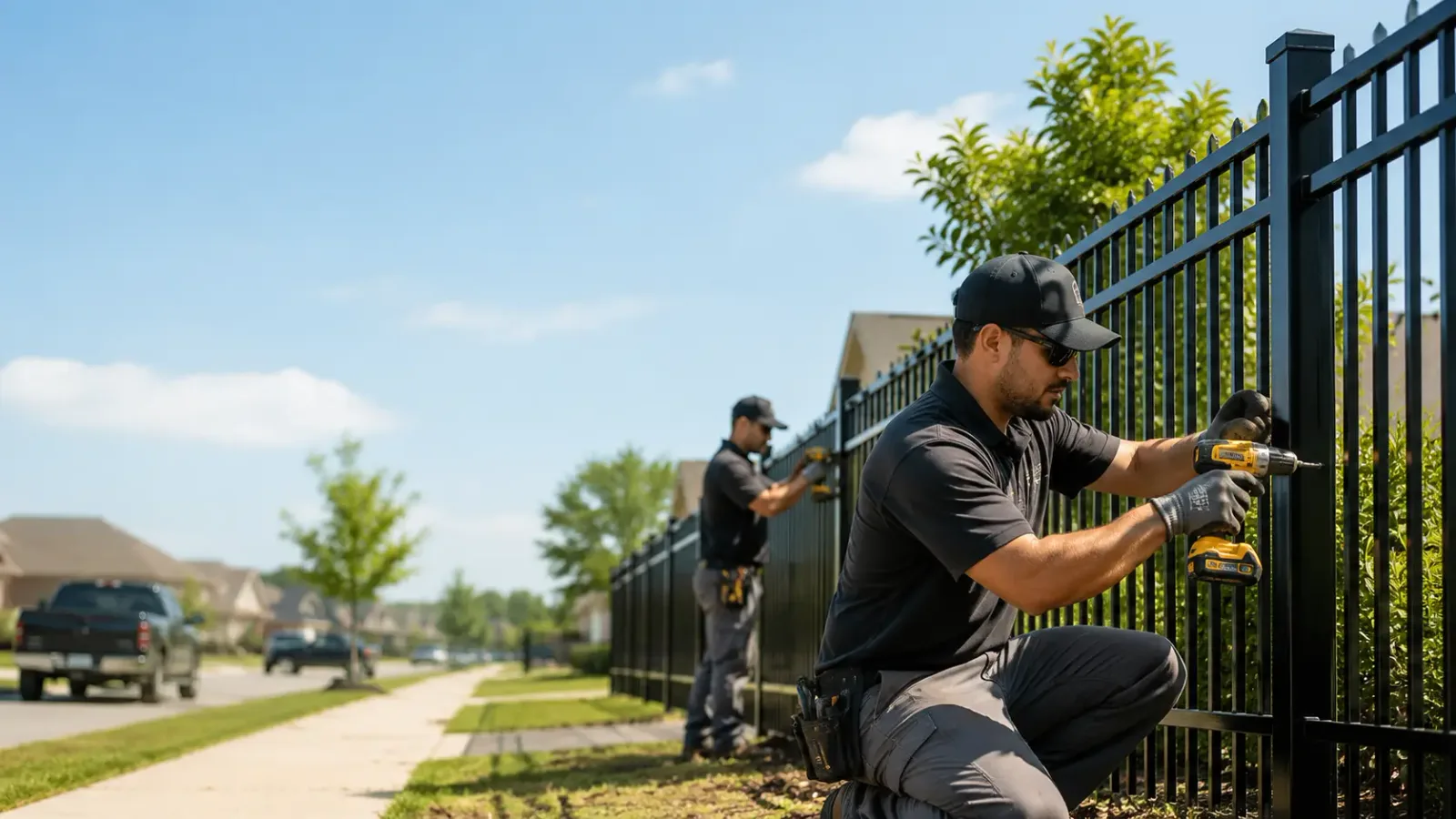 Metal Fence Installation in Camak, GA